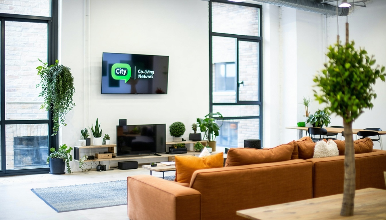 City Co-Living Network logo